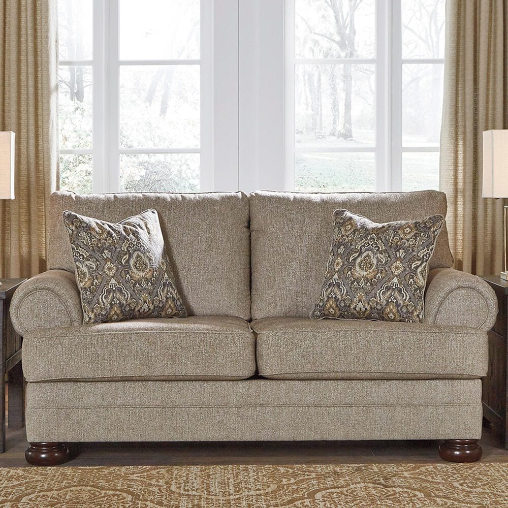 Ashley Kananwood Loveseat in Oatmeal, , large