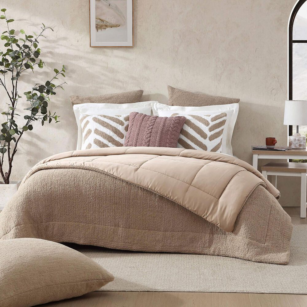 Sunday Citizen 3-Piece Snug Classic Queen Comforter Set in Biscotti, , large