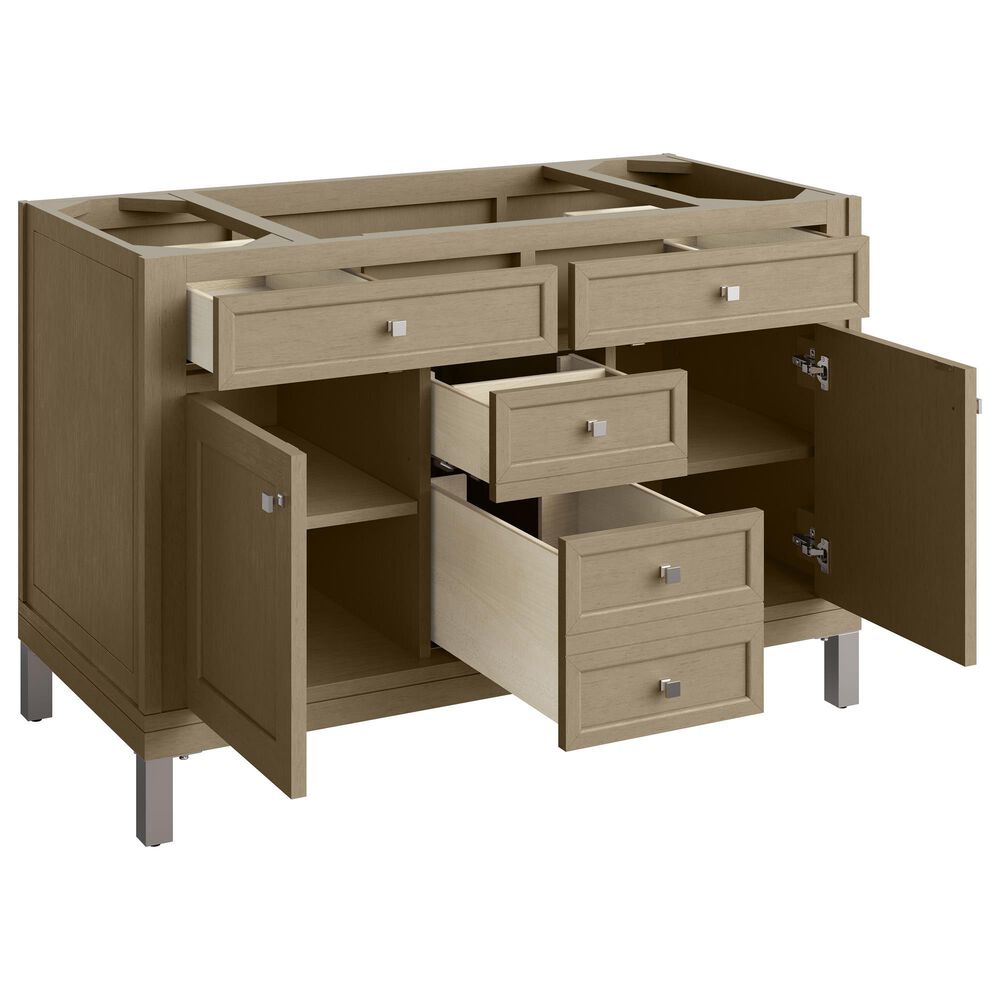 James Martin Vanities Chicago 48" Single Bathroom Vanity Cabinet in Walnut Whisper, , large