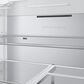 Samsung Bespoke 23 Cu. Ft. 4-Door Counter Depth French Door Refrigerator with Charcoal Glass Family Hub Panel Included  - Additional Panels Sold Separately, , large