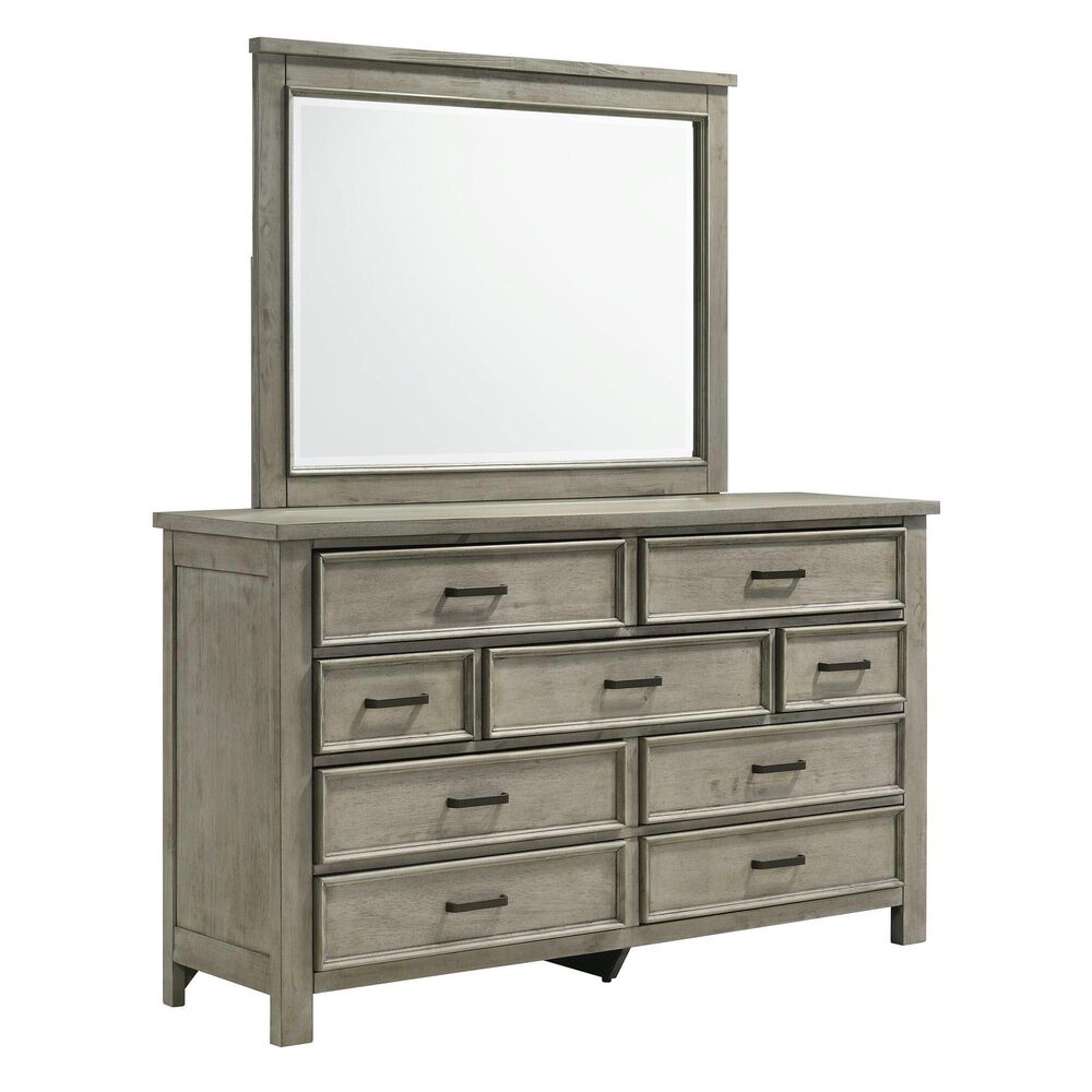 Mayberry Hill Sullivan 4-Piece Queen Bedroom Set in Drift Grey, , large