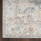 Nourison Astra Machine Washable ASW12 5"3" x 7" Denim and Multicolor Area Rug, , large