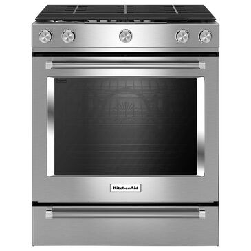 KitchenAid 5.8 Cu. Ft. Slide-In Gas Range, , large