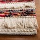 Safavieh Natura NAT654A 2"3" x 8" Ivory and Red Runner, , large