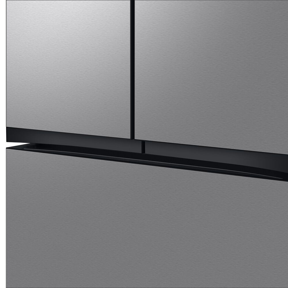 Samsung Bespoke Bespoke 24 Cu. Ft. Counter Depth French Door Refrigerator - Stainless Steel Panels Included, , large