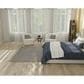 Nourison Courtyard Ivory and Charcoal 5" x 7" Indoor/Outdoor Area Rug, , large