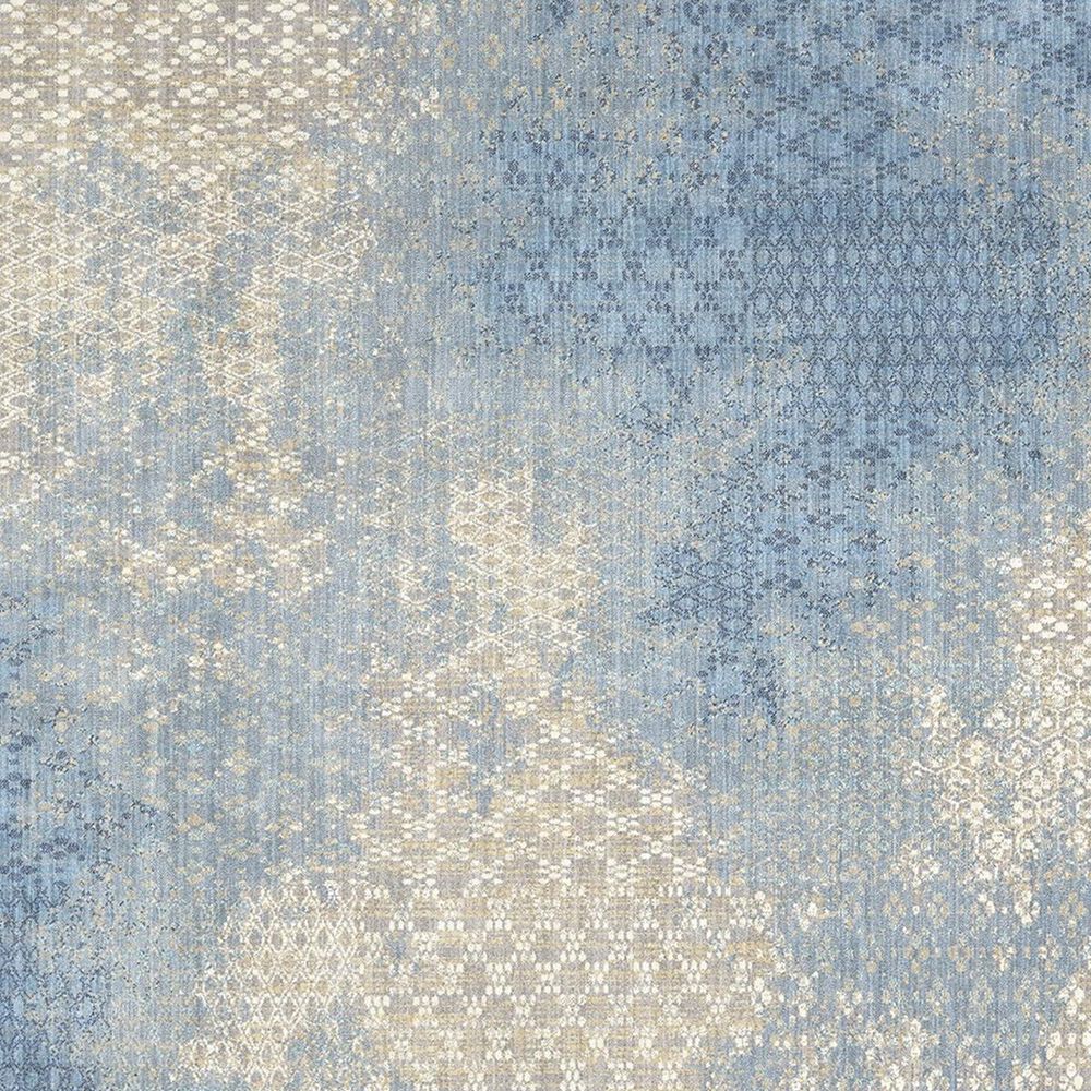 Karastan Intrigue 91213-60110 8&#39; x 11&#39; Aqua Area Rug, , large