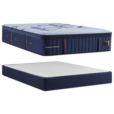 Stearns & Foster Lux Estate Elite Medium Hybrid Queen Mattress with High Profile Box Spring, , large