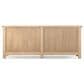 Jennifer Taylor Home Rowan 91" 4-Door Sideboard in Heritage Light Natural Brown, , large