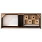 James Martin Vanities Mantova 47.3" Single Vanity in Glossy White and Brushed Nickel with 3 cm Glossy White Composite Stone Top and Rectangular Sink, , large