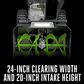 EGO 24" Self-Propelled 2-Stage XP Snow Blower in Gray, (2) 10.0Ah Batteries and Dual Port Charger Included, , large