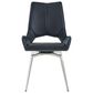 Global Furniture USA Swivel Dining Chair in Black, , large