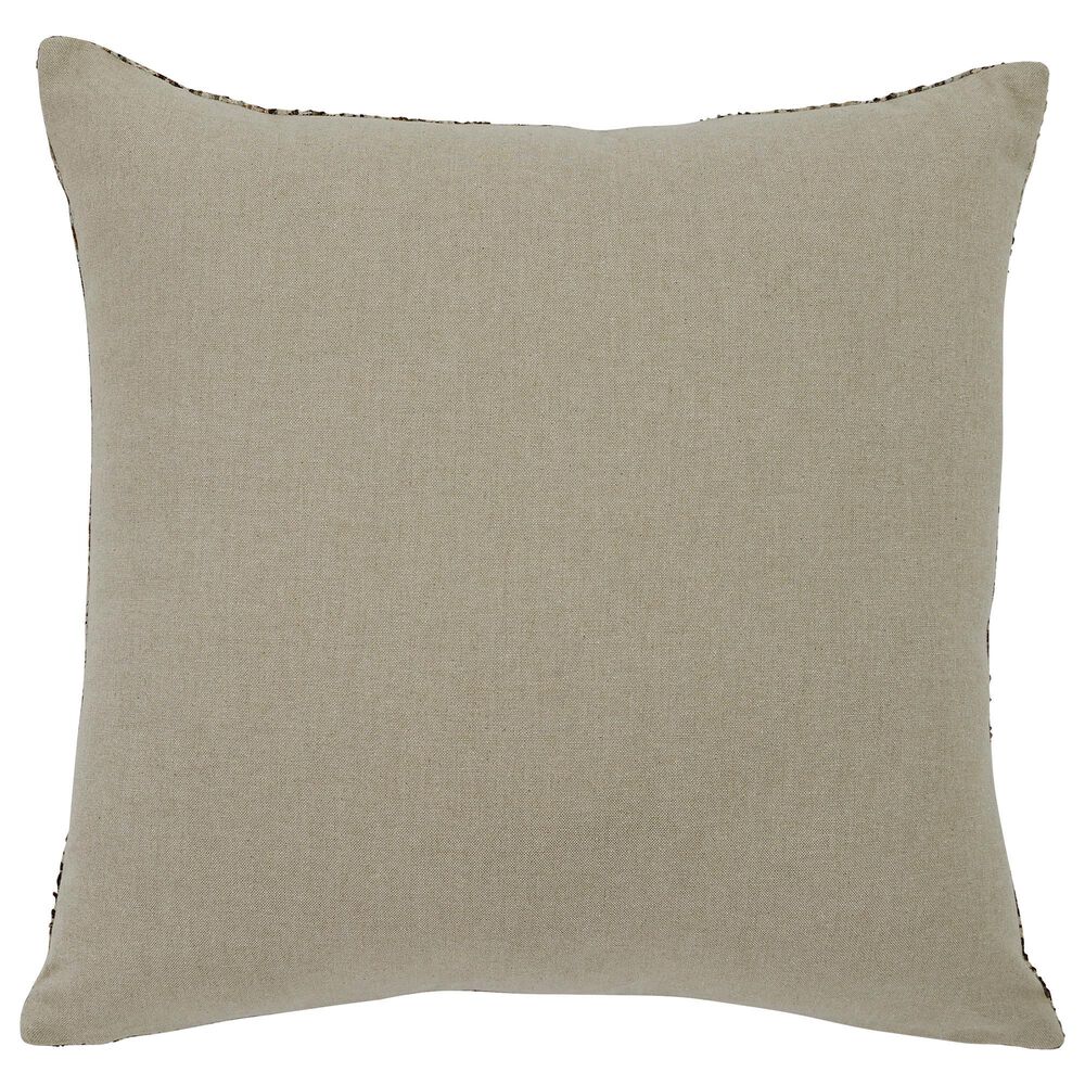 Ashley Jayner 20&quot; Square Throw Pillow in Ivory, Gray, Brown, Blue, Green and Yellow, , large