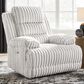 Ashley Rhines Falls Zero Wall Power Recliner in Alloy, , large
