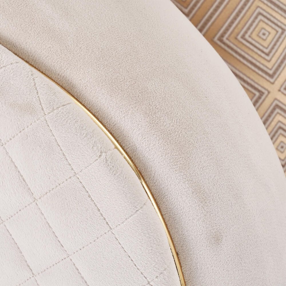 Vista Haus Ariana Stationary Sofa in Beige Velvet, , large