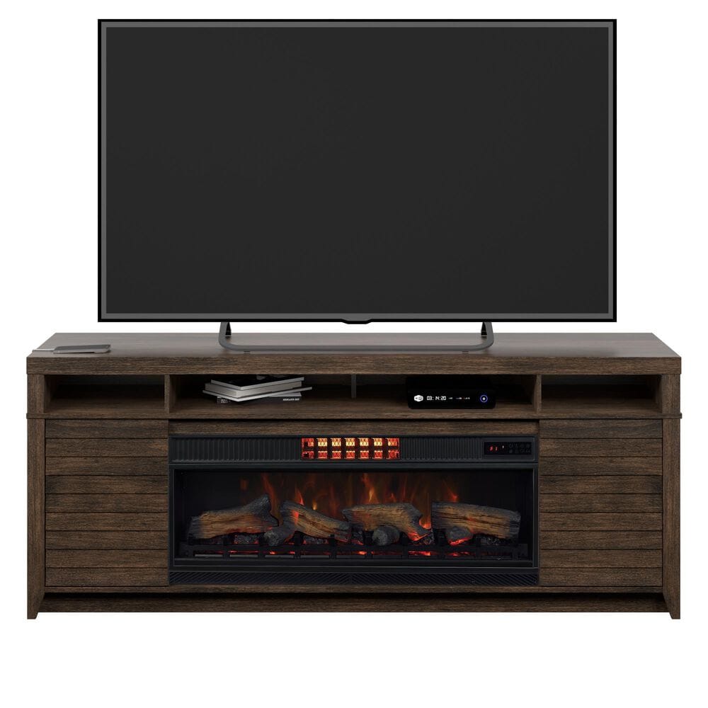 Classic Flame Fireplace Console &amp; Insert, , large