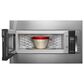 KitchenAid 1000 Watt Built-In Low Profile Microwave with Standard Trim Kit in Stainless Steel, , large