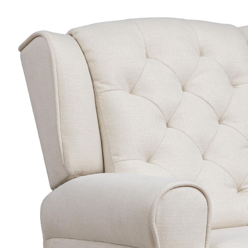 Eastern Shore Amelia Kids Push Back Recliner in Natural, , large