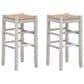 Ashley Mirimyn Bar Stool Set of 2 in White, , large