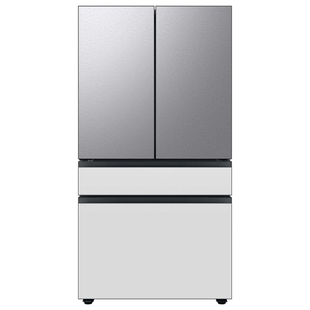 Samsung Bespoke Bespoke 4-Door French Door Refrigerator Top Panel in Stainless Steel, , large