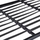 Hearth and Haven 4-Piece Patio Conversation Set with Gray Cushion in Black, , large