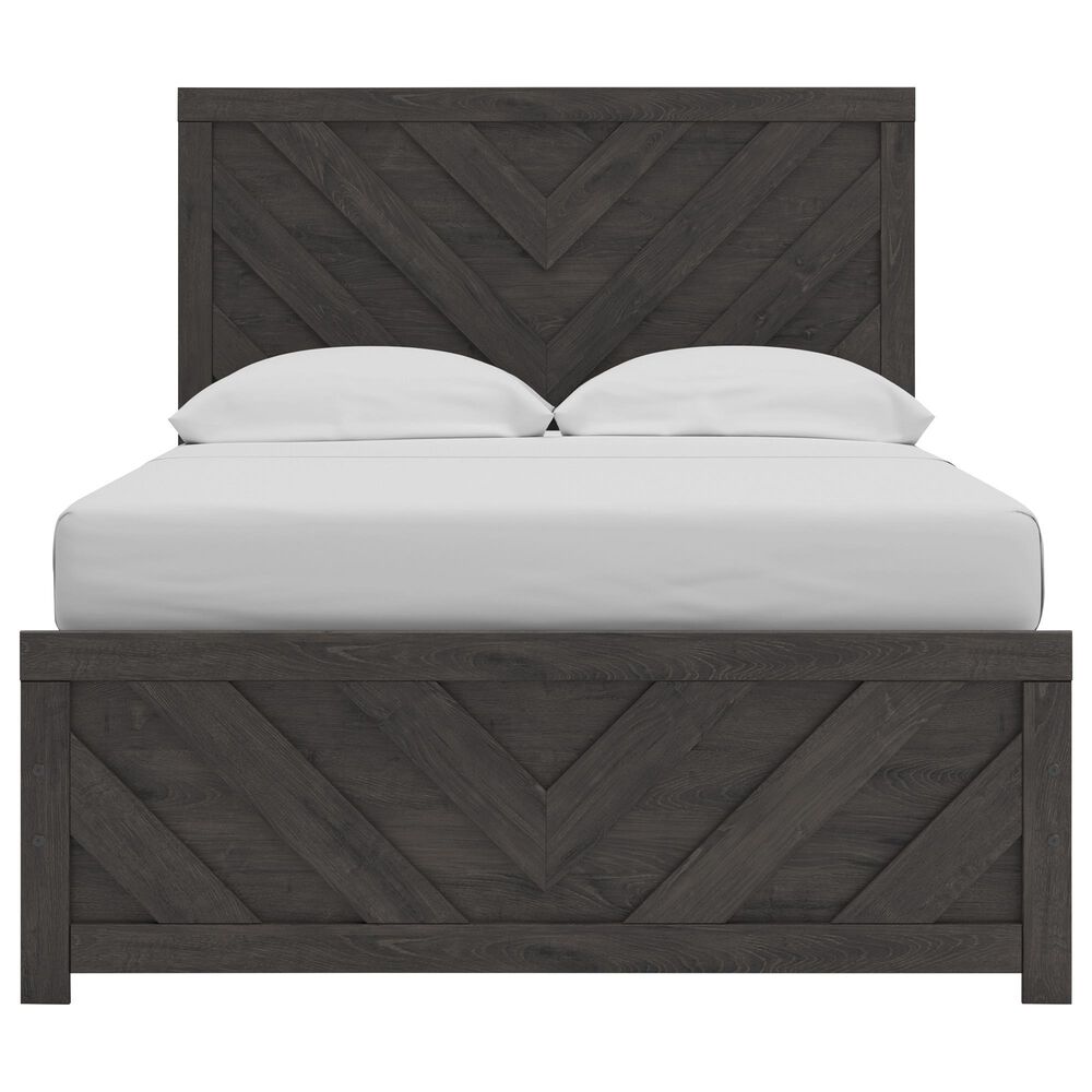 Ashley Prendonea 5-Piece Full Bedroom Set in Dark Charcoal, , large