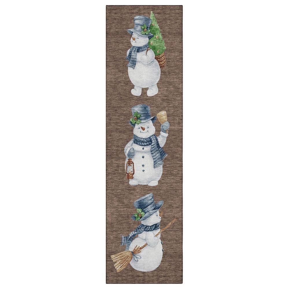 Dalyn Rug Company Wonderland WN34 Brown 2&#39;3&quot; x 7&#39;6&quot; Runner, , large