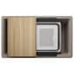 Blanco Inteos 33" Undermount Single Bowl Kitchen Sink in Truffle, , large