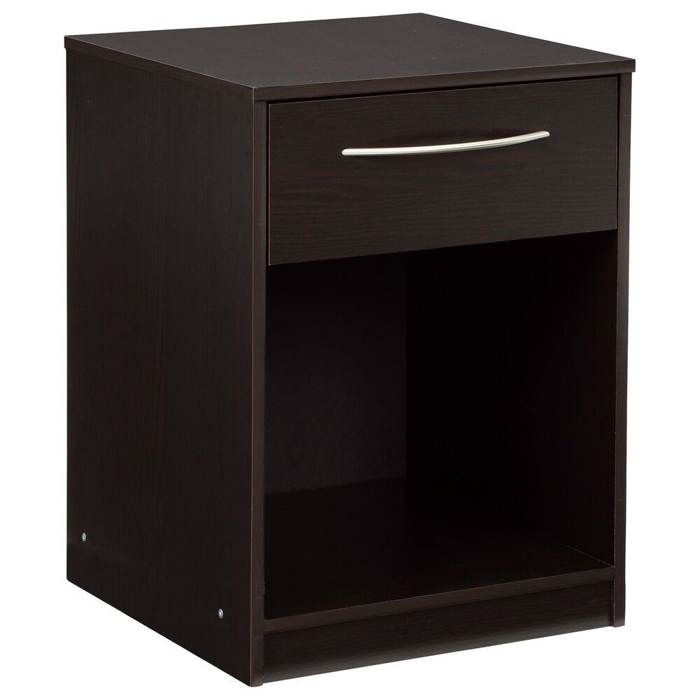 Signature Design by Ashley Flannia 1 Drawer Nightstand in Black, , large