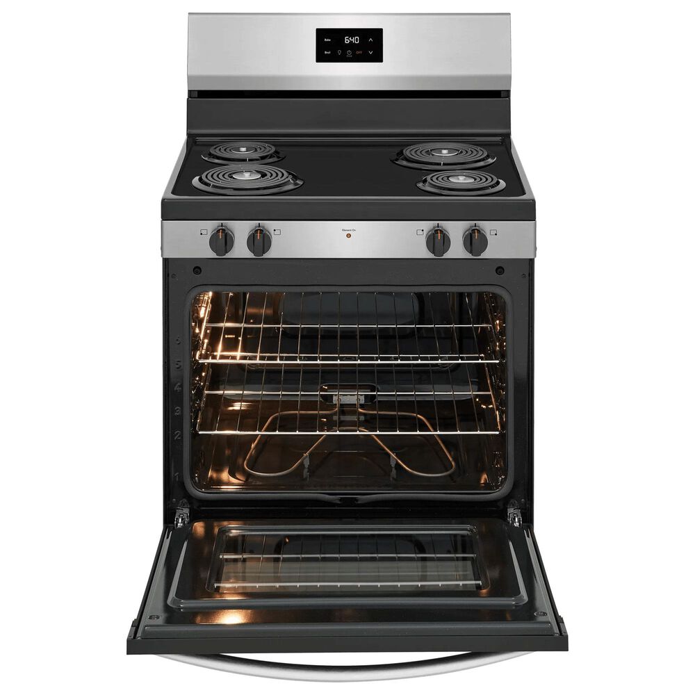 Frigidaire 5.3 Cu. Ft. Freestanding Electric Range with 4 Coil Elements in Stainless Steel, , large