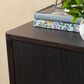Crestview Collection Worthington 3-Drawer Chest in Dark Brown and Black, , large