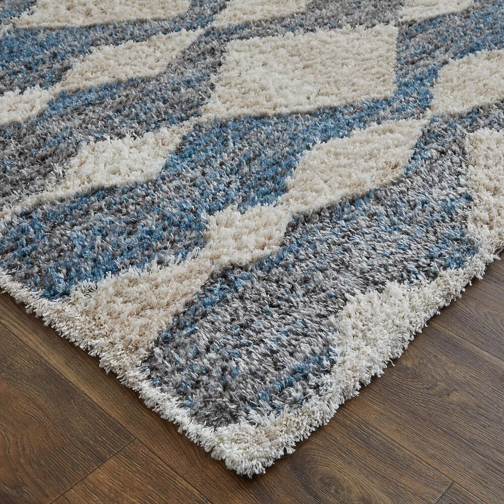 Feizy 39IFF Mynka Blue / Gray 7&#39;11&quot; x 10&#39; Area Rug, , large