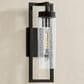 Troy Lighting Chester 5" 1-Light Exterior Wall Sconce in Texture Black, , large