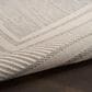 Nourison Horizon HOZ03 Grey 10" x 14" Indoor/Outdoor Area Rug, , large