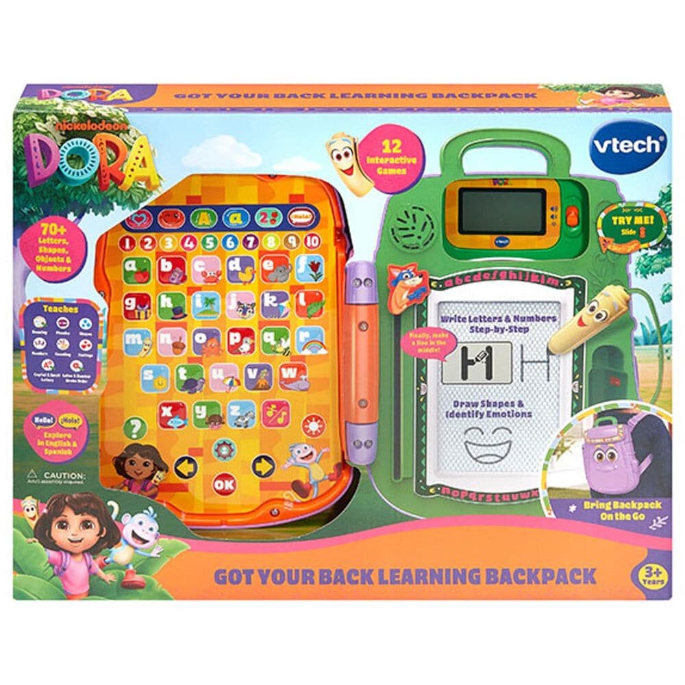 Vtech Dora Got Your Back Learning Backpack, , large