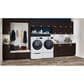 LG 7.4 Cu. Ft. Smart Front Load Electric Dryer with TurboSteam in White, , large