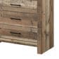 Crown Mark Elmer 5-Drawer Chest in Rustic Brown, , large