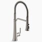 Kohler Tone Semi-Professional Pull-Down Kitchen Sink Faucet in Vibrant Stainless Steel, , large