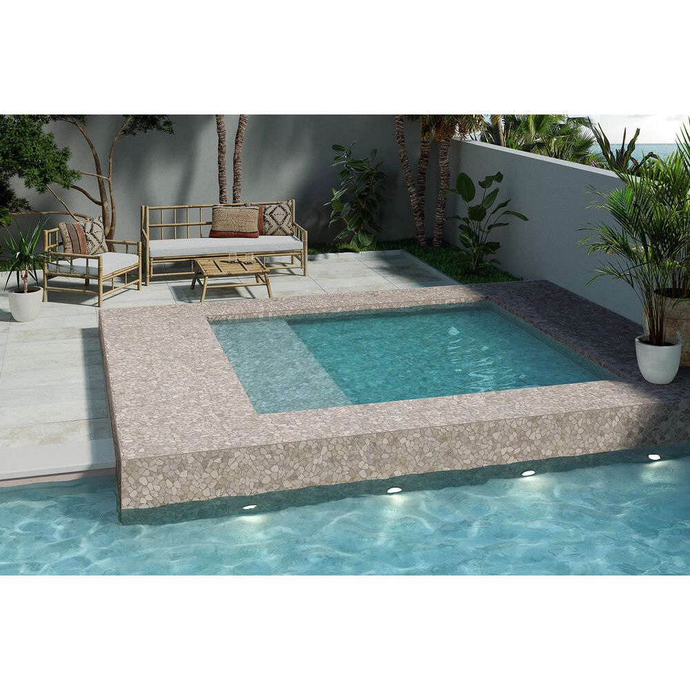 Emser Opuscar Fair 12&quot; x 12&quot; Natural Stone Mosaic Sheet, , large