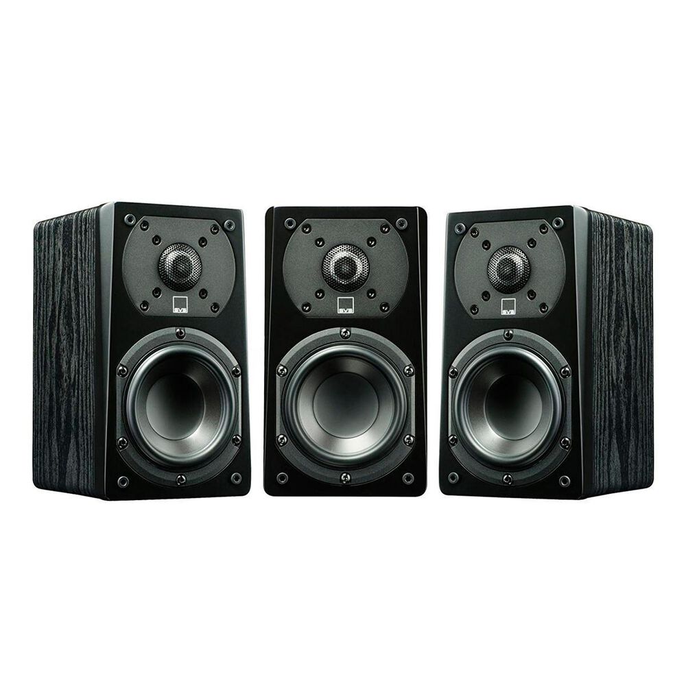 SVS 3 Pack Prime Satellite Speakers - Black Ash, , large