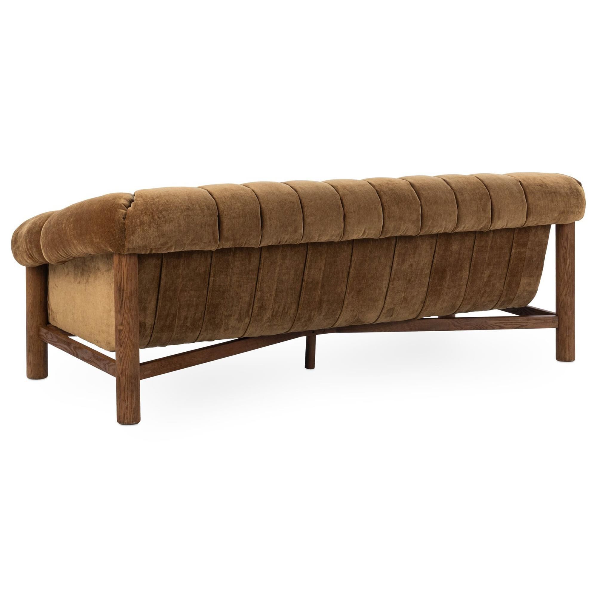 Classic Home Sansa Stationary Sofa in Bronze
