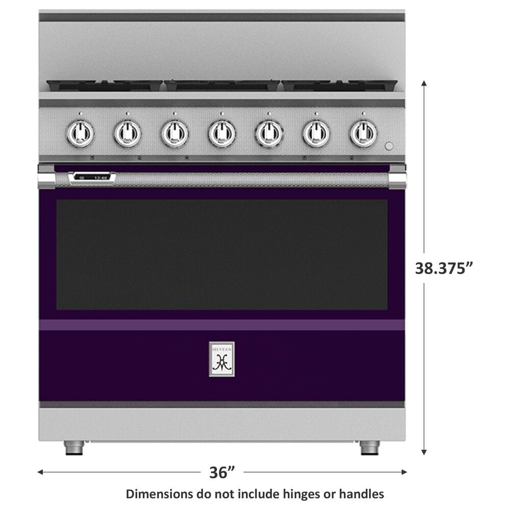 Hestan KRD Series 5.8 Cu. Ft. Slide-In Dual Fuel Liquid Propane Range in Lush, , large