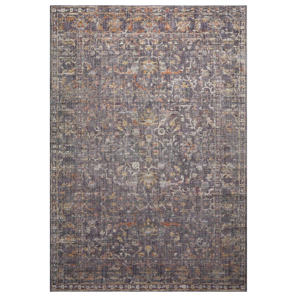 Chris Loves Julia x Loloi Rosemarie 2&#39;7&quot; x 4&#39; Graphite and Multicolor Area Rug, , large