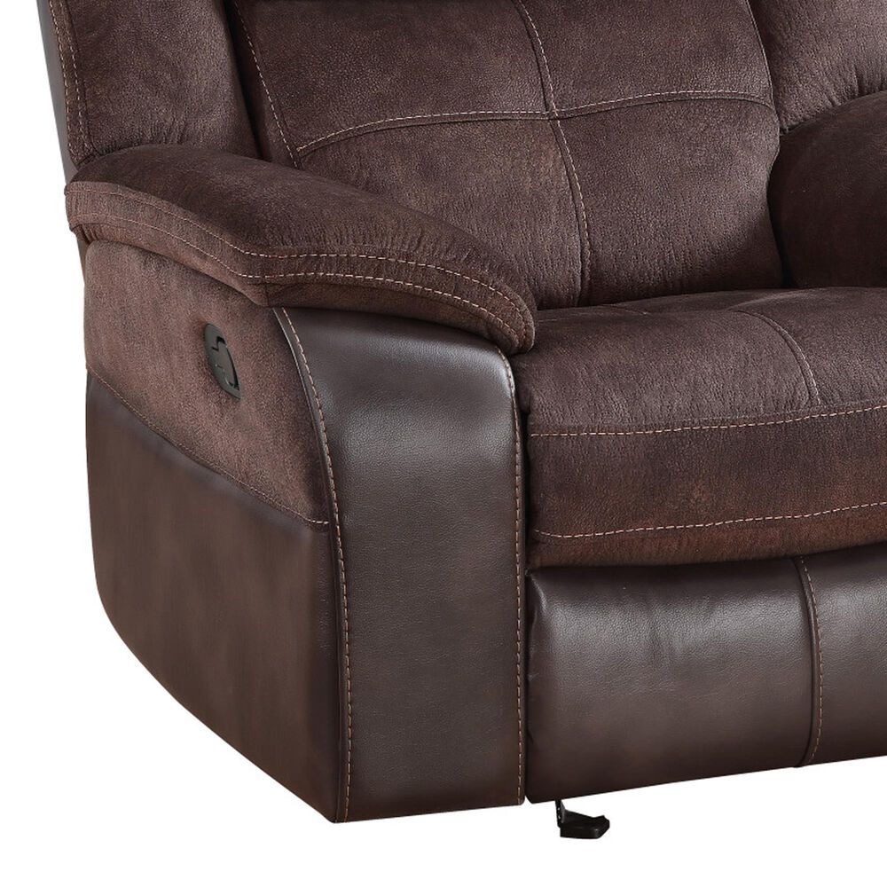 Steve Silver Pueblo Manual Recliner Chair in Coffee, , large