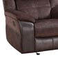 Steve Silver Pueblo Manual Recliner Chair in Coffee, , large