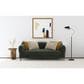 Coaster Jade Stationary Sofa in Green, , large