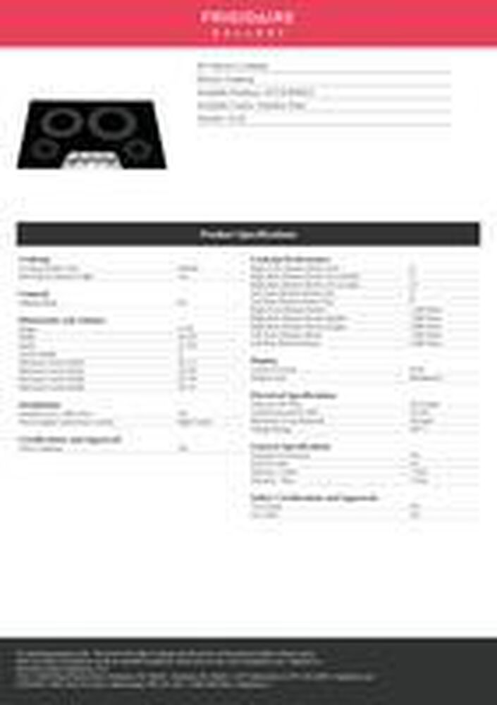 Frigidaire Gallery Ele 30&quot; Ceramic-Cooktop, , large