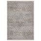 Dalyn Rug Company Marbella 9" x 13" Silver Area Rug, , large