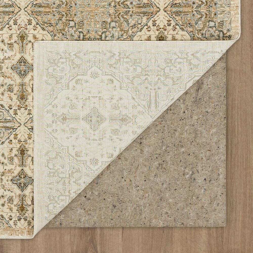 Karastan Divina Gloriana 5&#39; x 7&#39;10&quot; Cream Area Rug, , large