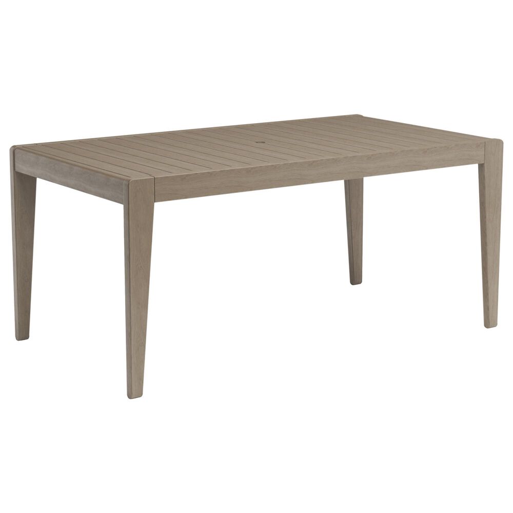 Homestyles Sustain Patio Dining Table in Stain Brown - Table Only, , large